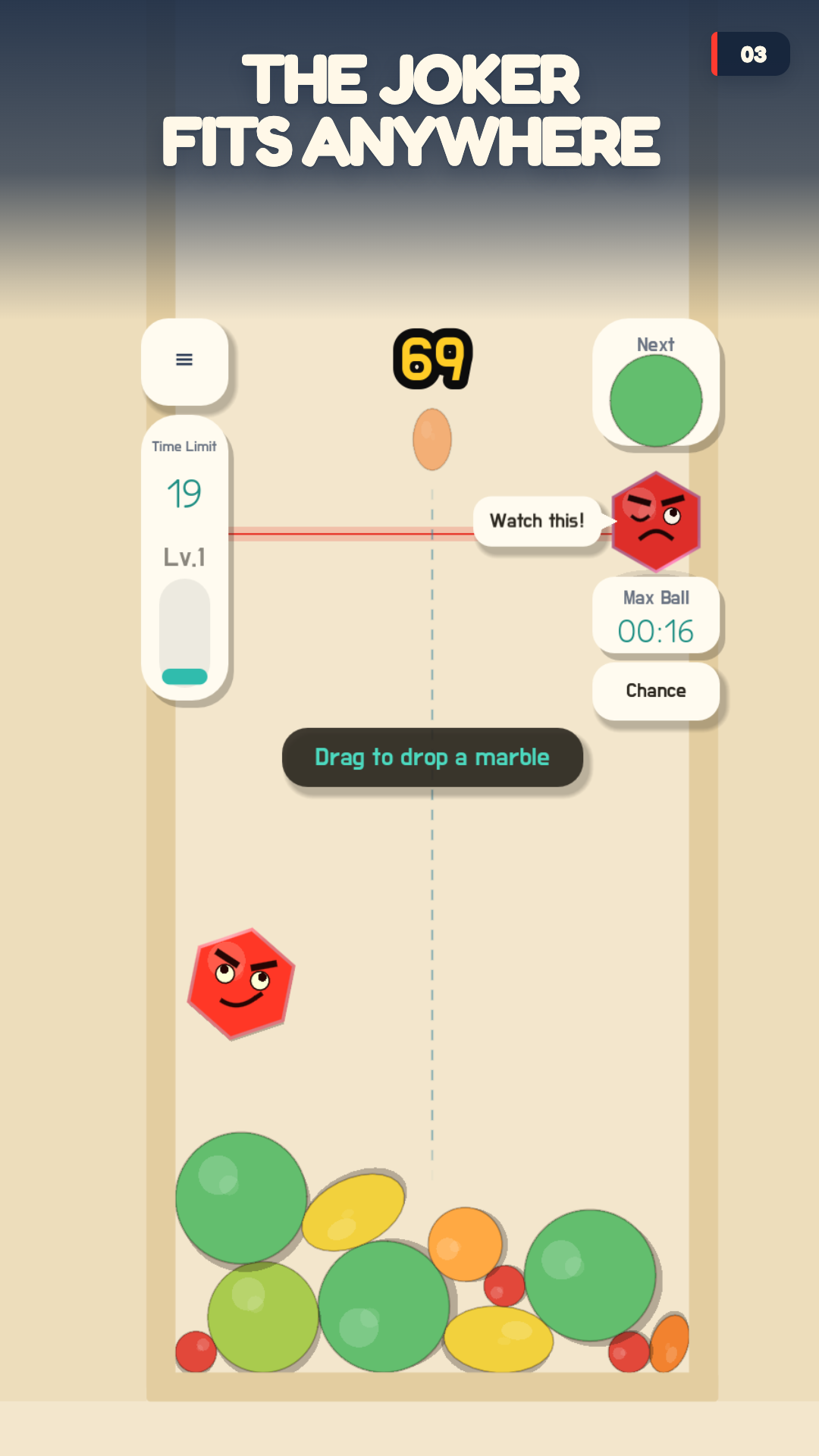 Quirky Ball Joker-Spiel